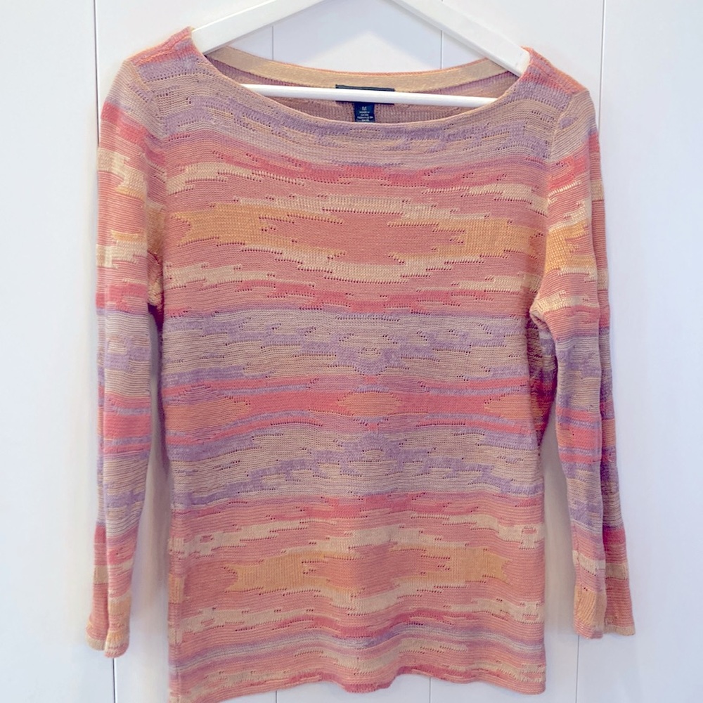 Lauren Linen/Cotton Southwestern Size Medium